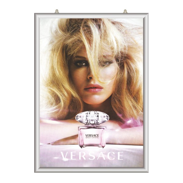 Porta poster sospeso vetrina