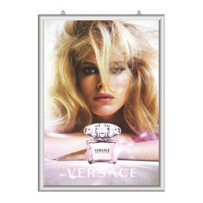 Porta poster sospeso vetrina