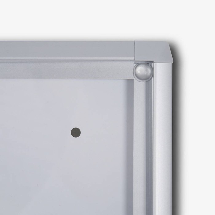 Bacheca magnetica da interno con serratura