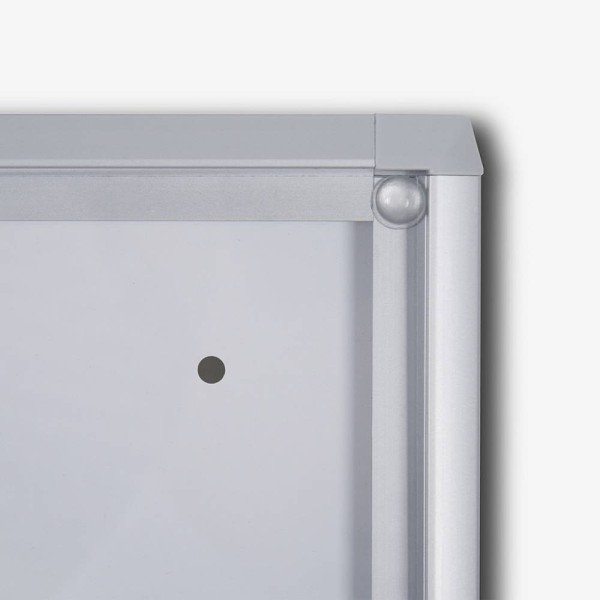 Bacheca magnetica da interno con serratura