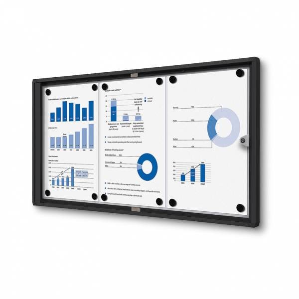 Bacheca nera magnetica da interno vari formati