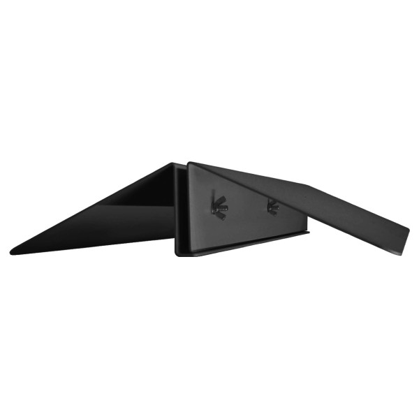 Base porta pannello nera 100 cm