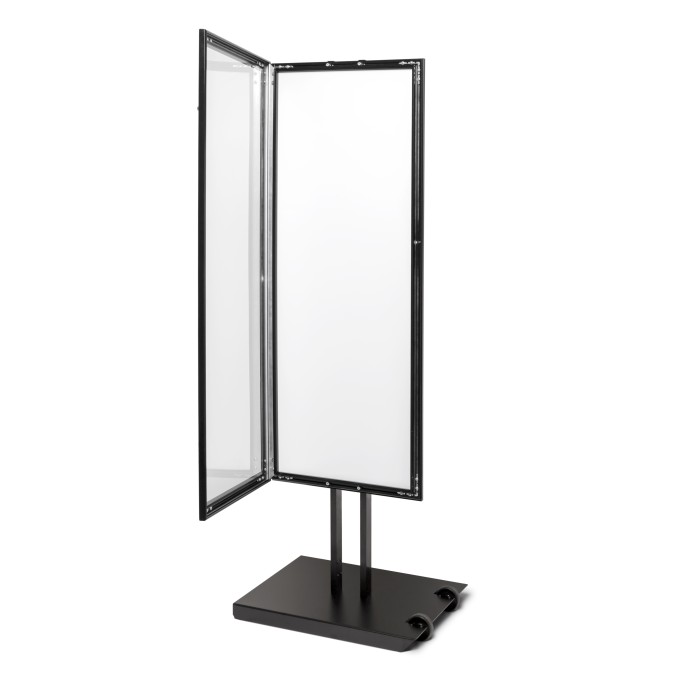 Bacheca Porta Menu da Esterno con Ruote