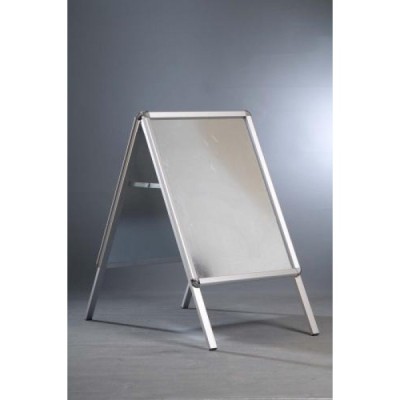 cavalletto in alluminio per poster