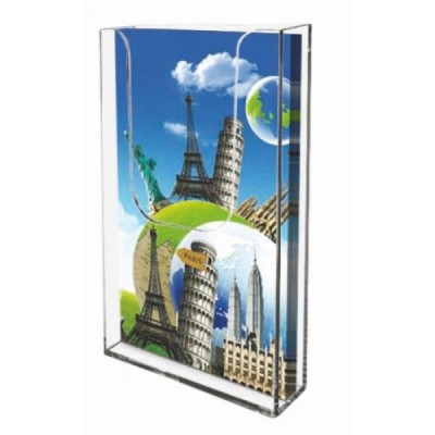 Porta depliant da parete A4