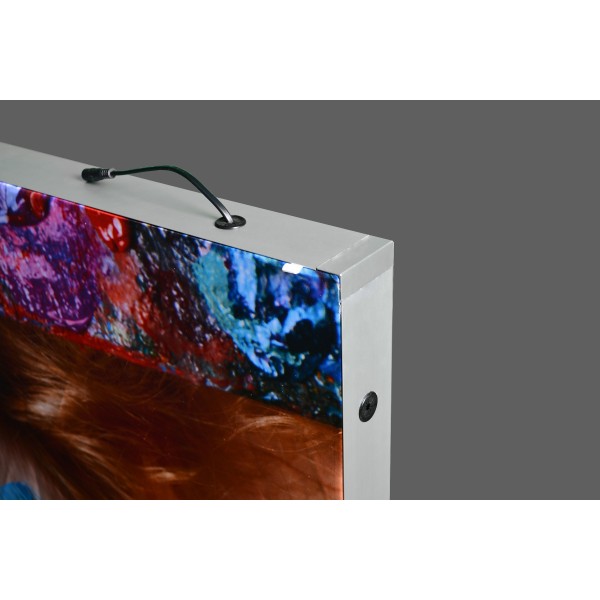Cornice Led stampa in tessuto
