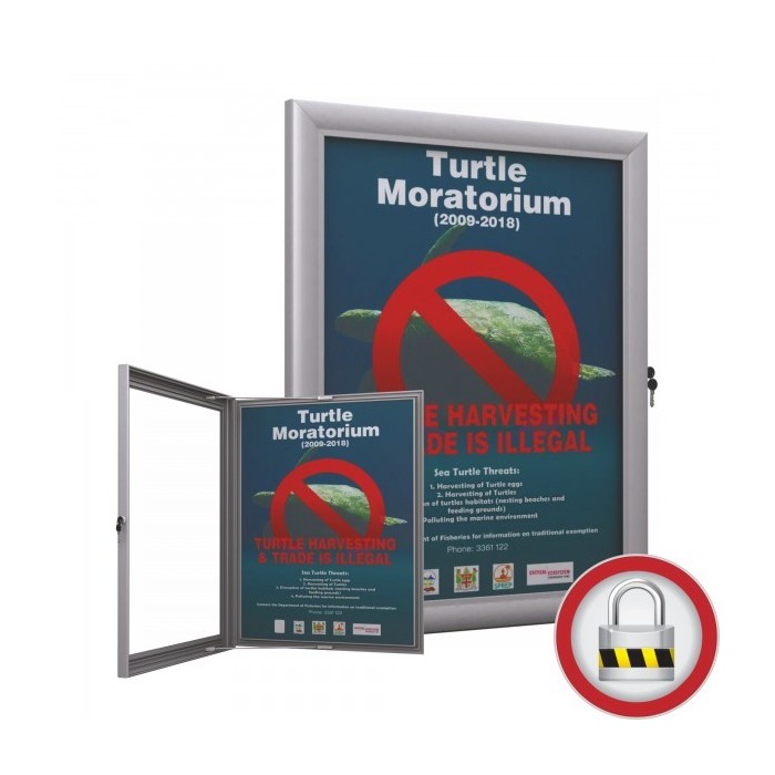 Bacheca esterno porta poster 70x100 cm
