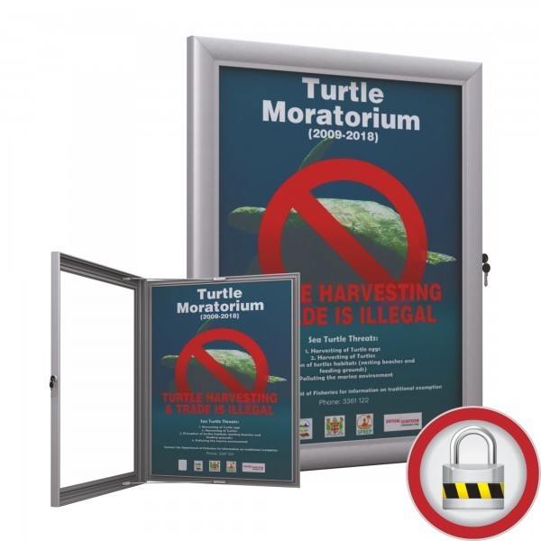 Bacheca esterno porta poster 70x100 cm