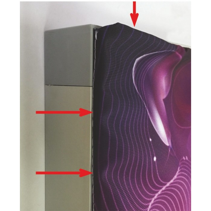 Connettore plastico FF34B per profili porta...