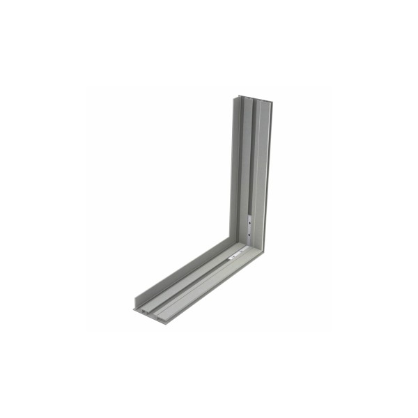 Profilo in alluminio per tensionamento teli FF55