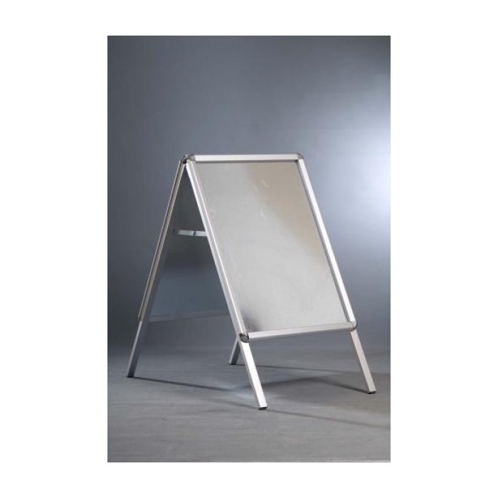 cavalletto in alluminio per poster