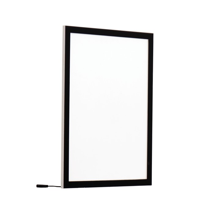 Cornice luminosa a Led magnetica A3